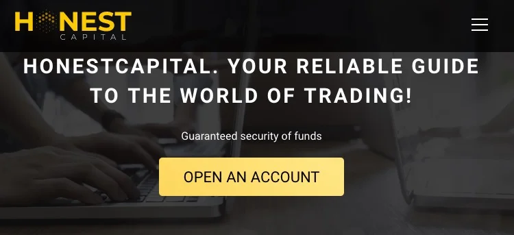 Honest Capital website
